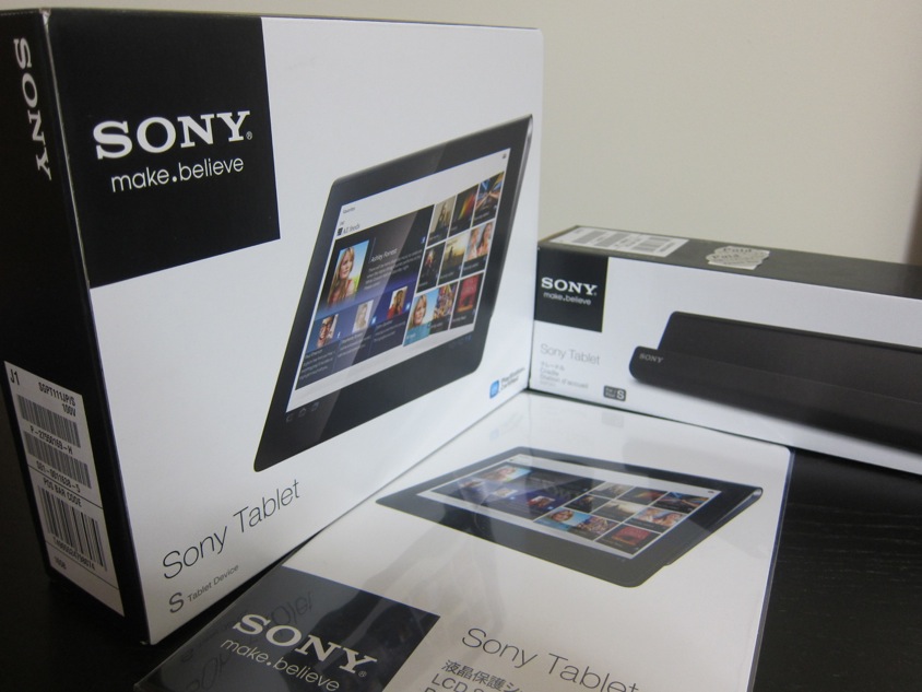 Sony Tablet Sを買ってきた（開封・外観編）